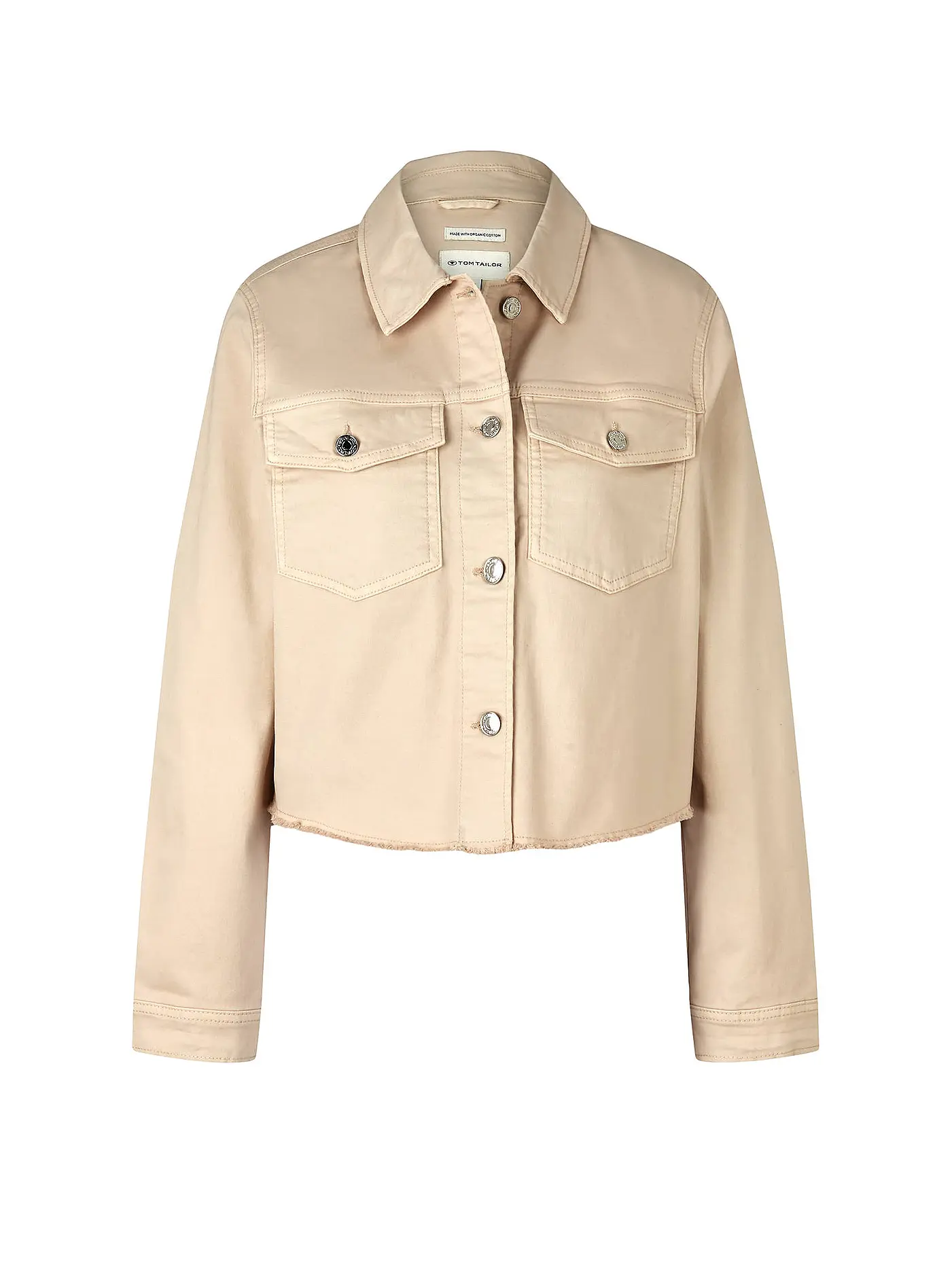 TOM TAILOR | Jeansjacke | beige